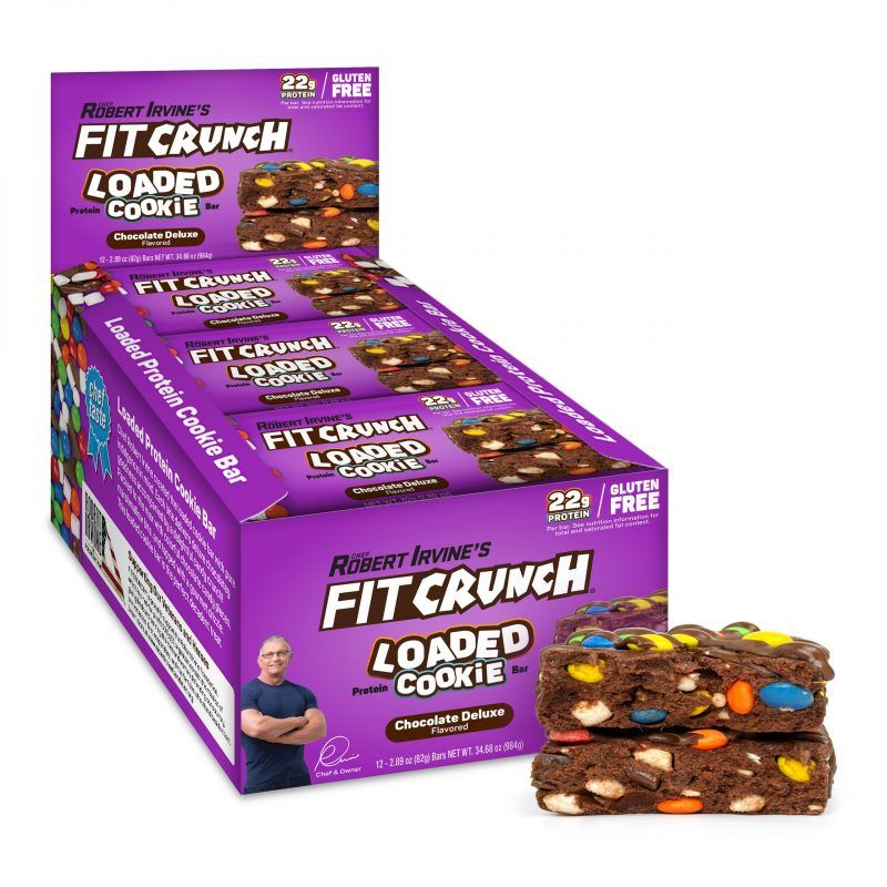 FITCRUNCH bar Loaded Cookie Bar Chocolate Deluxe
