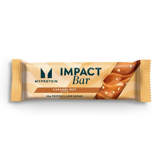 Myprotein bar Caramel Nut Impact