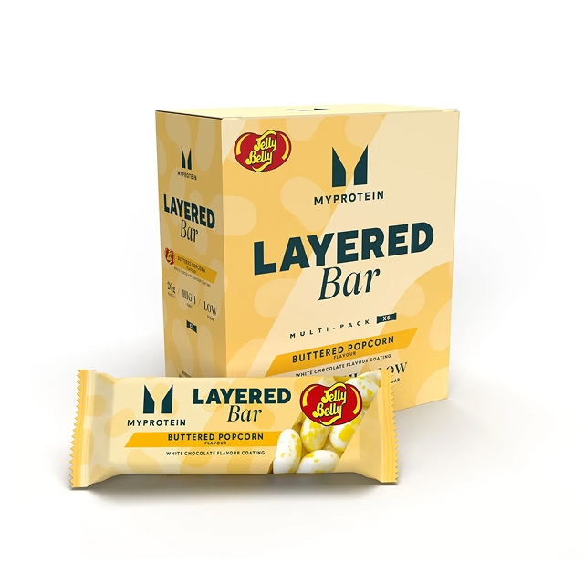 Myprotein bar Layered Buttered Popcorn